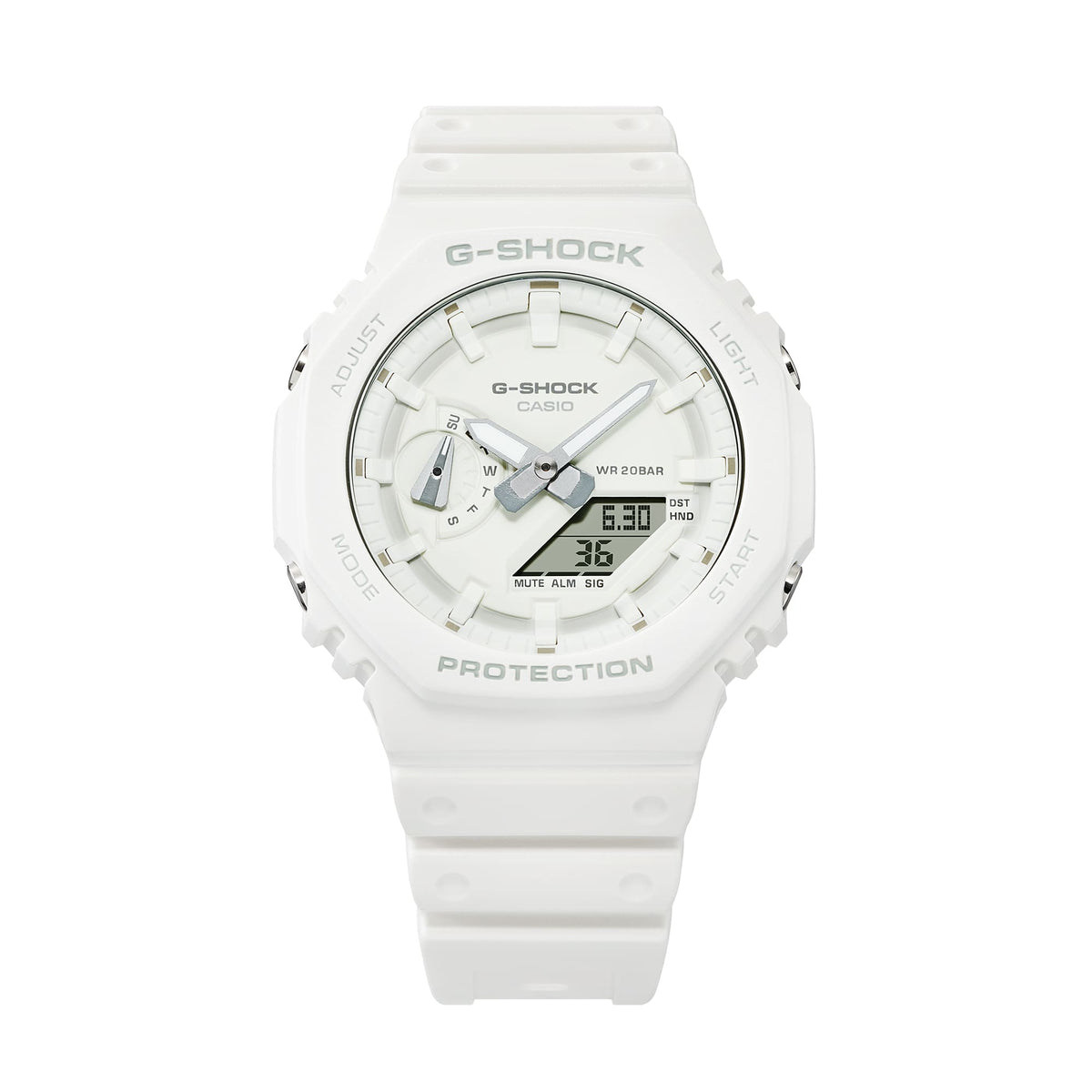 G-SHOCK GA-2100 ホワイト GA2100WS-7A | G-SHOCK 2100 Series White | CASIO