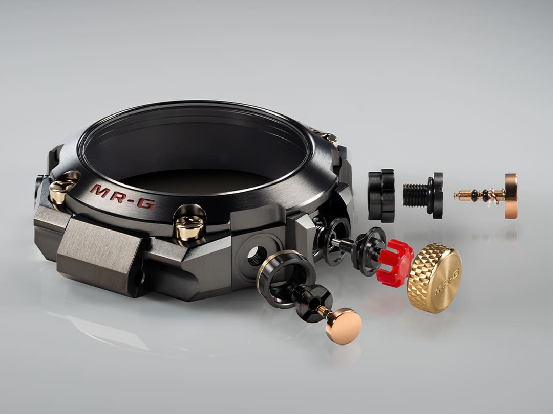 Clad Guard structure for reliable shock resistance and operability