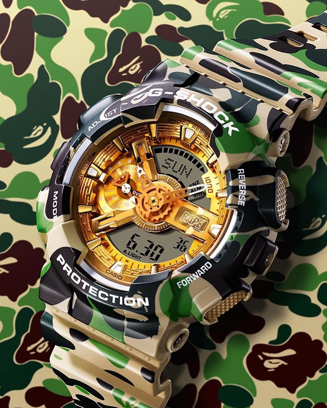 Casio offers x Bape