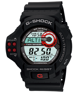 G shock temperature best sale