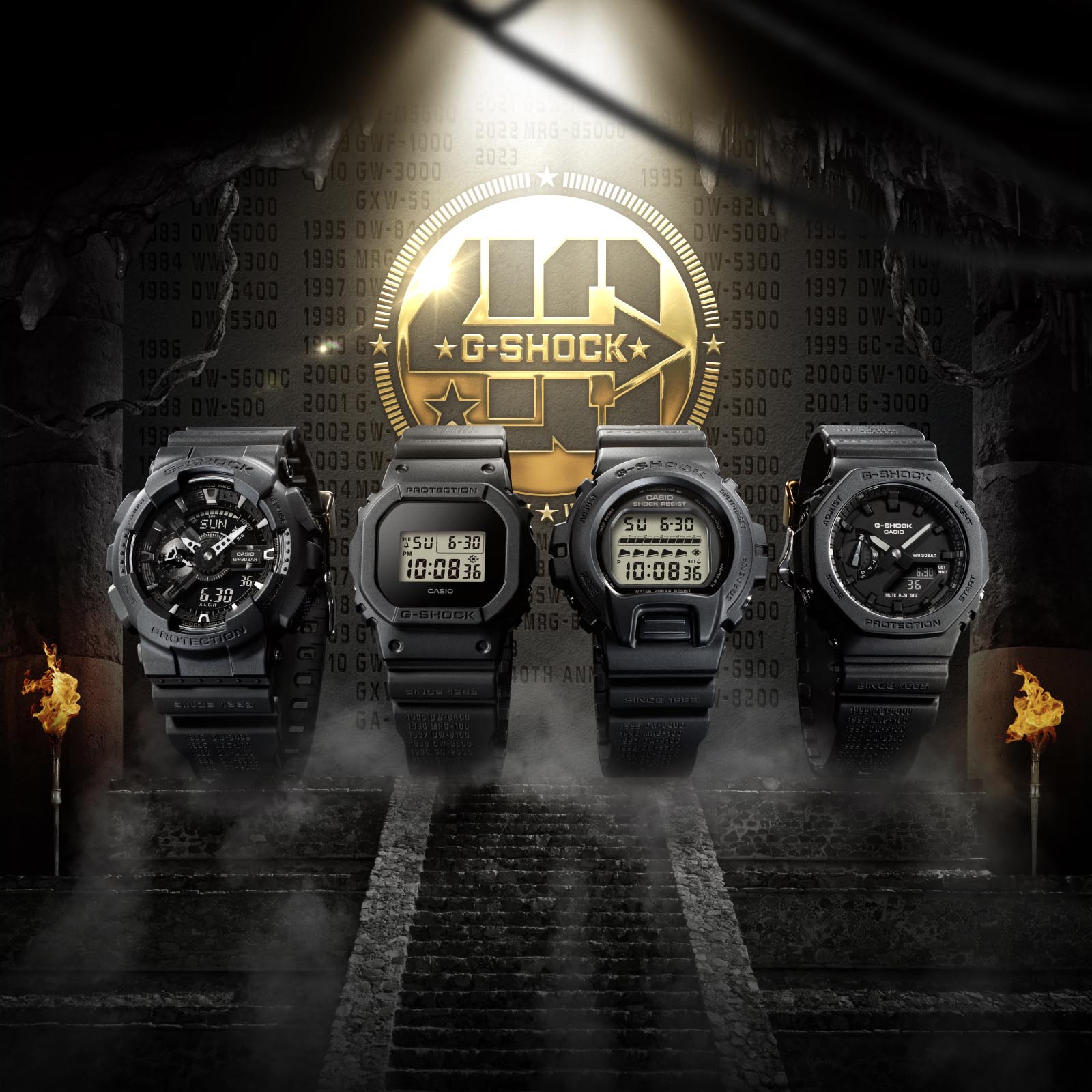 CASIO G-SHOCK - Carbon x G-SHOCK debut! The GA-2000 is