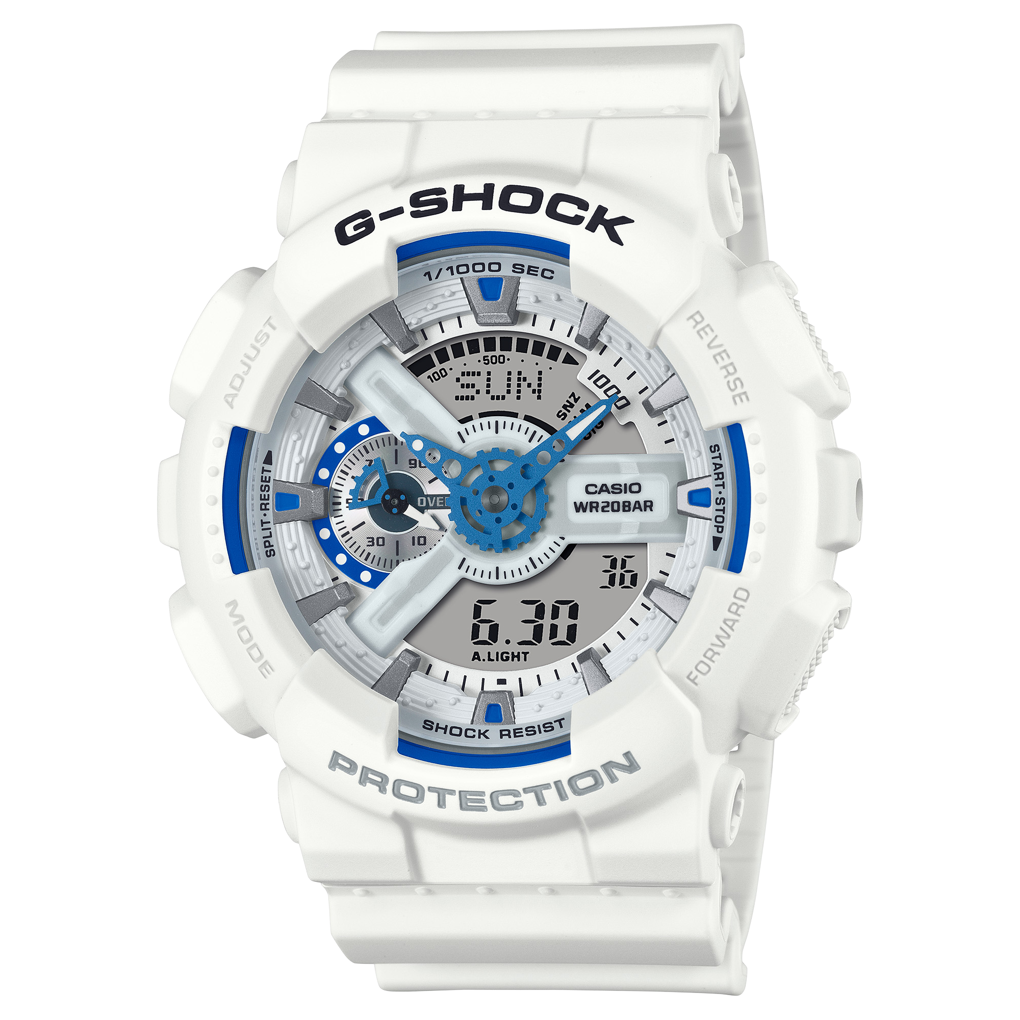 BABY-G WR20BAR ホワイト Baby G Shock White And Silver Watch | eBay