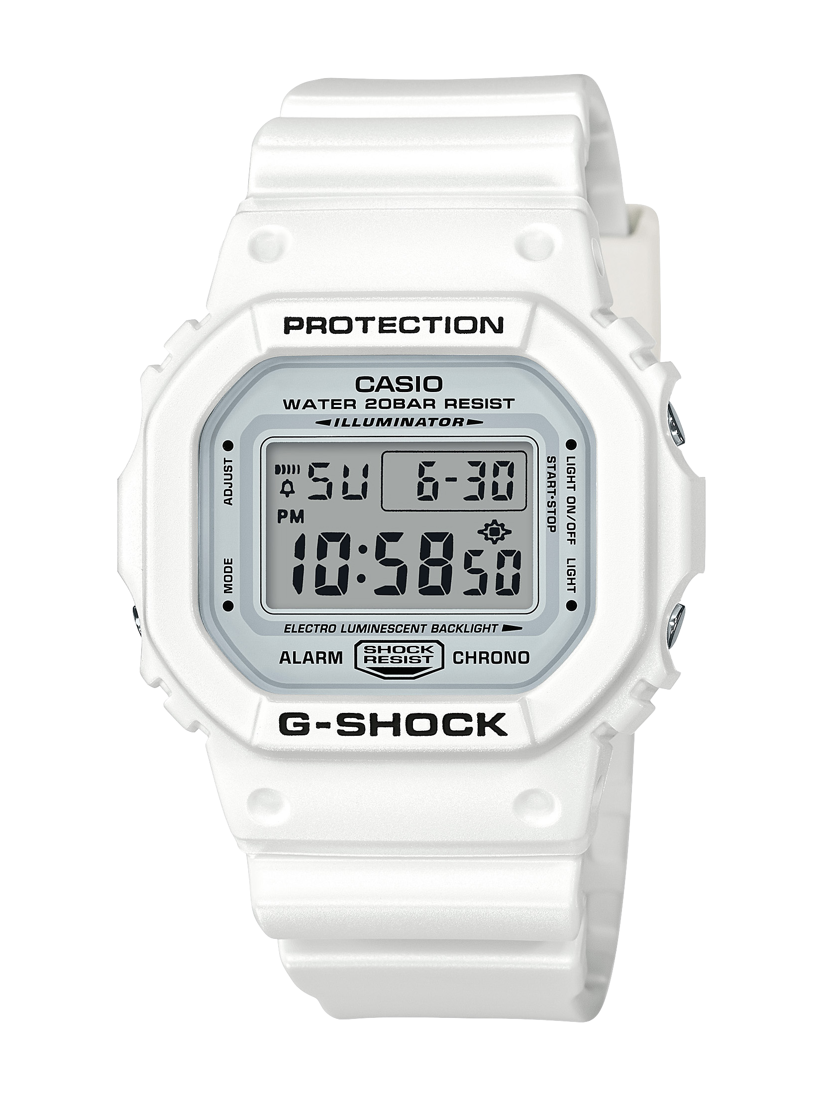 G shock dw white best sale